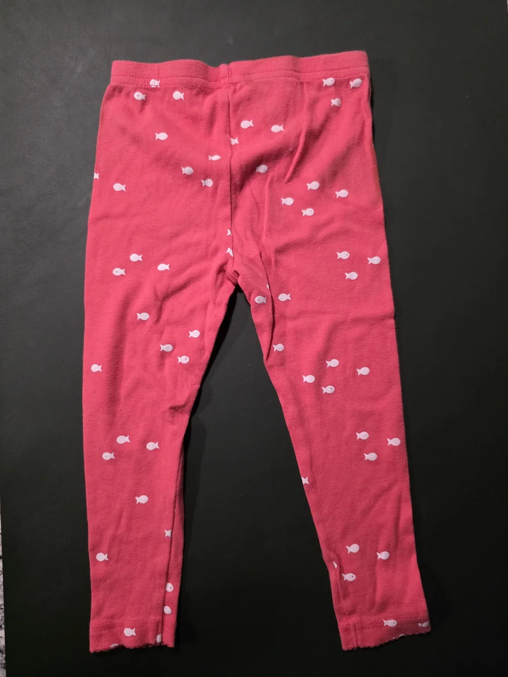 Carter's Pink Fish Print Leggings